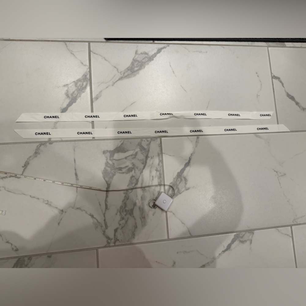 Chanel White Ribbon  4